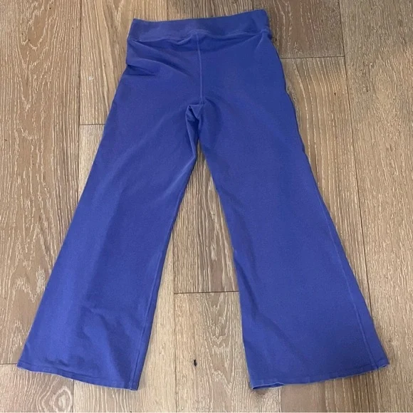FP Movement Hot Shot Crop Flares in Moroccan Blue - Picture 7 of 10